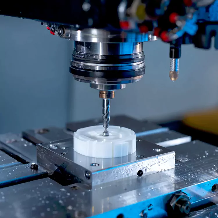 Piezas de plástico mecanizadas por CNC