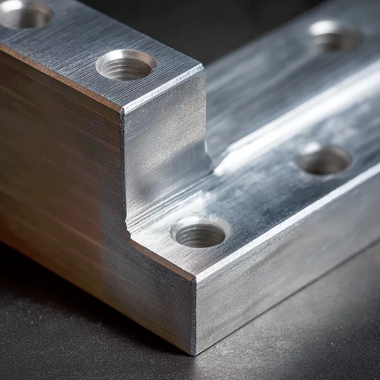 Piezas fresadas CNC de aluminio de precisión